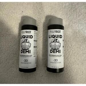 Pulp Riot Liquid Demi Color -33 (gold booster)